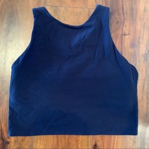 Athleta Conscious Crop Powervita Sports Bra